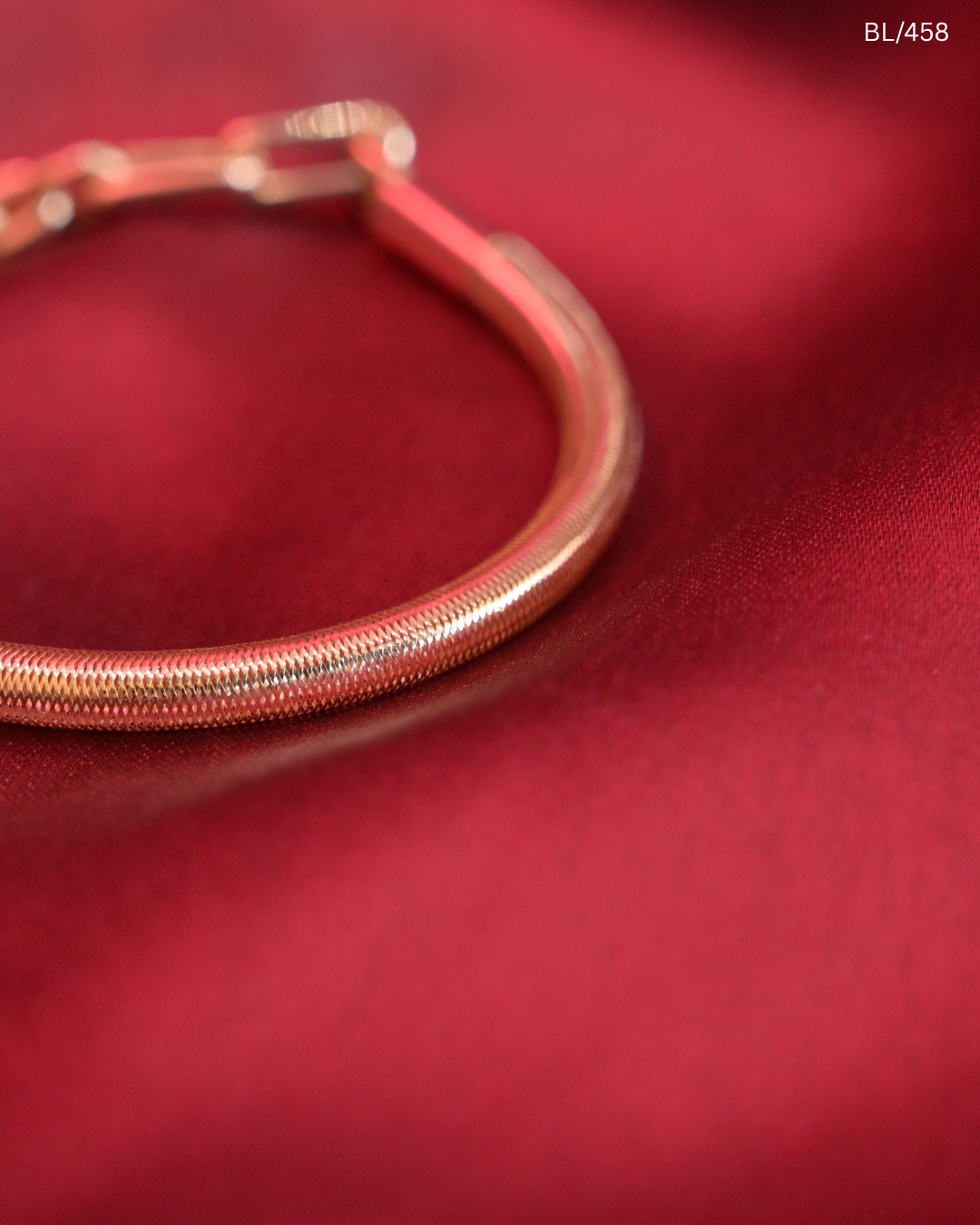 Hybrid Mesh & Paperclip Link Bracelet | SKU: BL/458