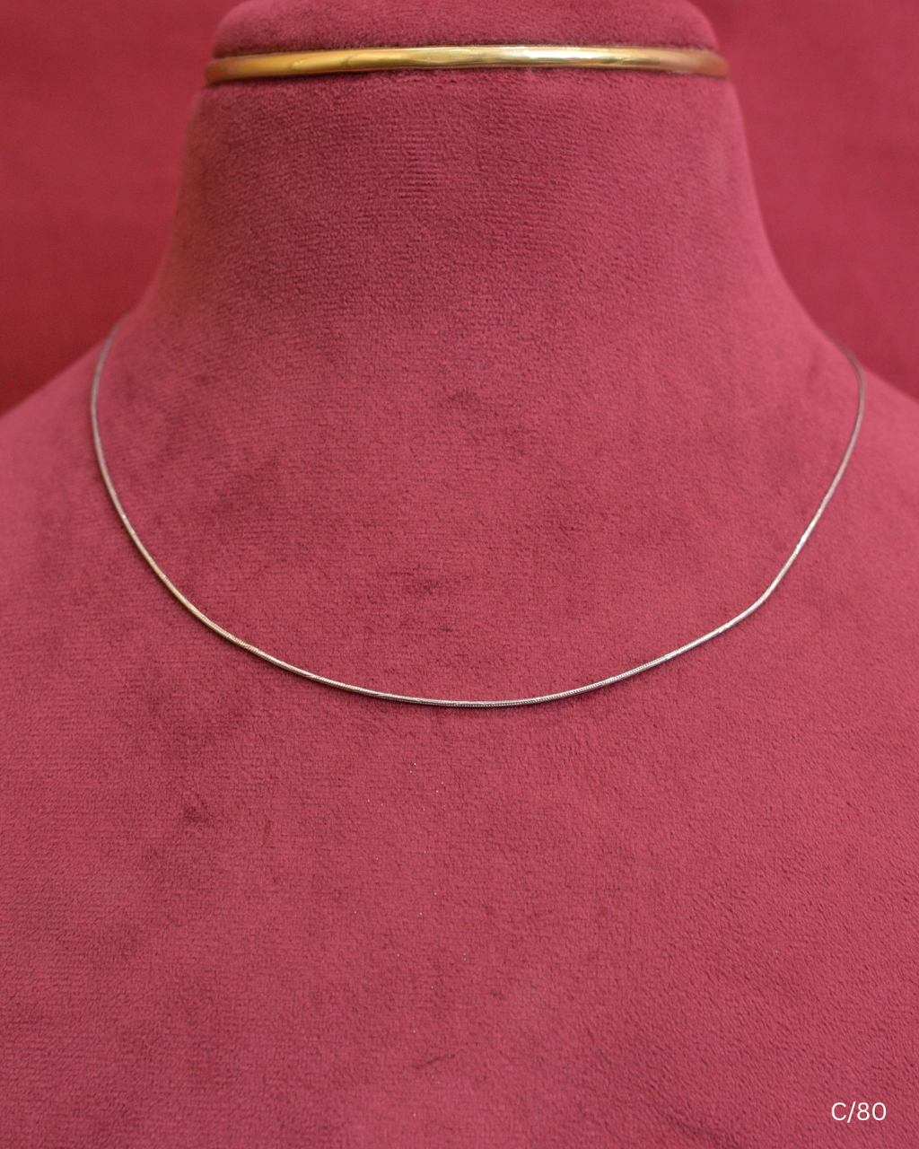 Sleek Minimalist Snake Chain Necklace | SKU: C/80