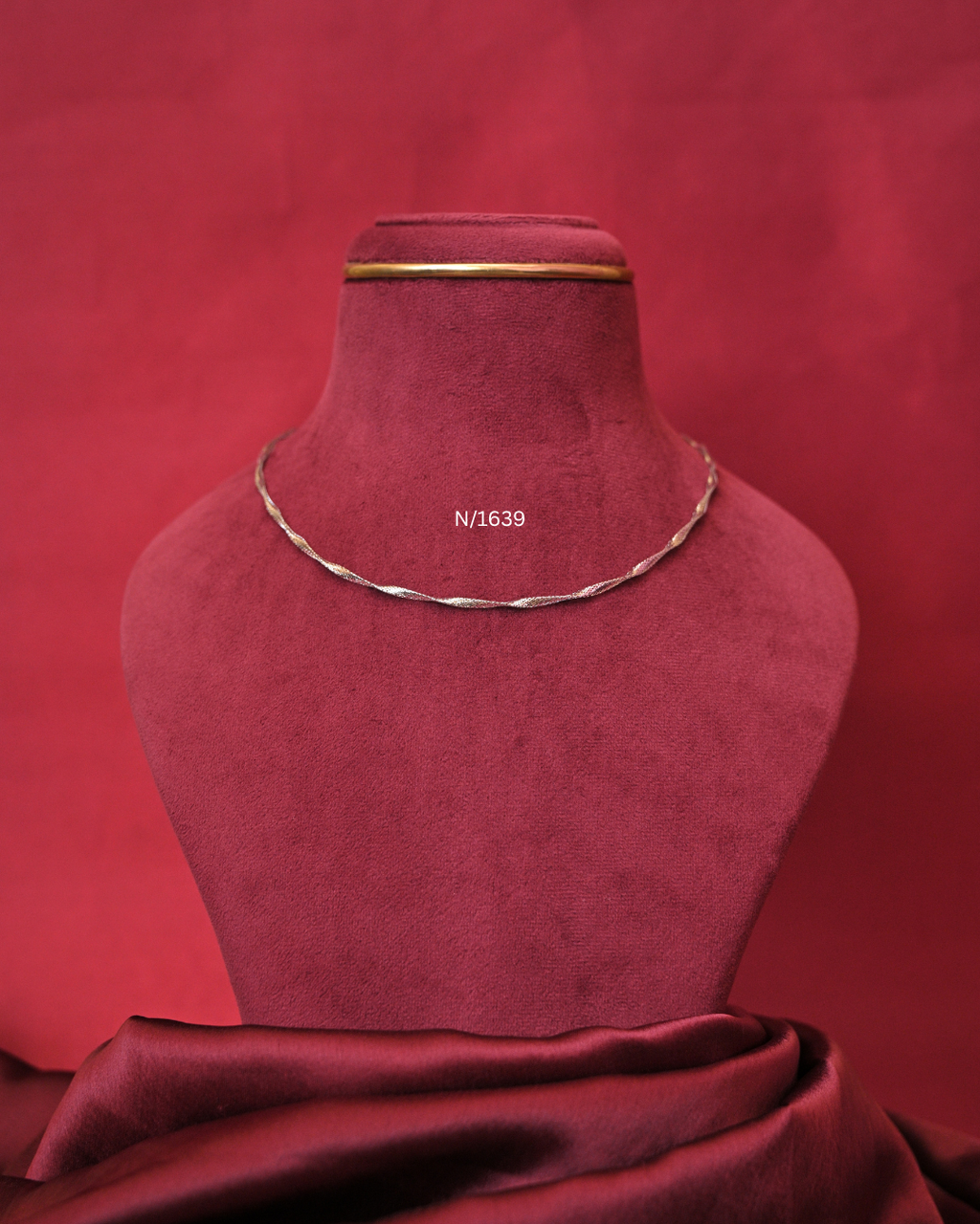 Featherlight Twisted Helix Rope Chain | SKU: N/1639