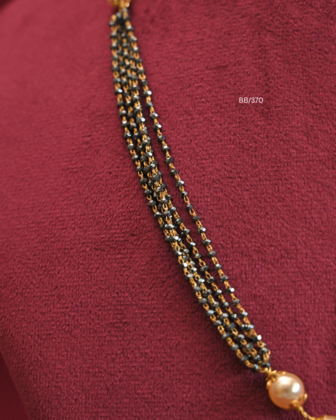 Multi-Strand Pearl Station Mangalsutra |SKU: BB/370