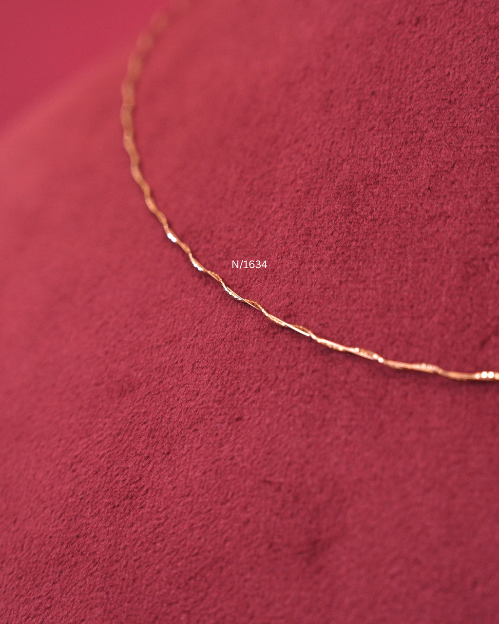 Featherlight Twisted Helix Rope Chain |SKU: N/1634