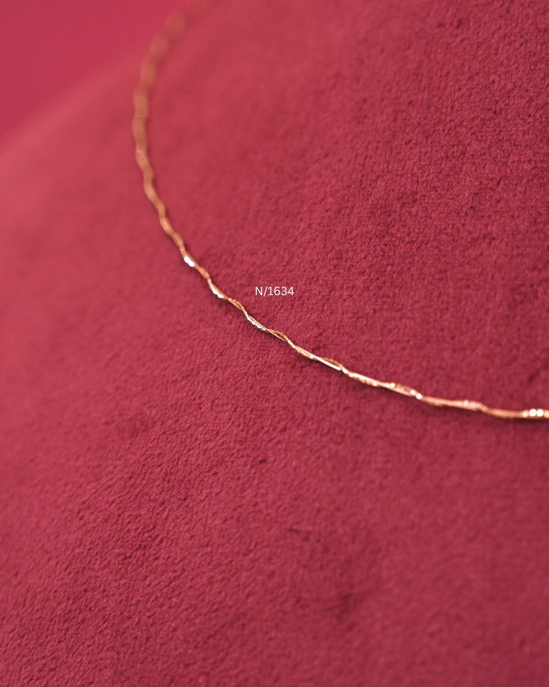 Featherlight Twisted Helix Rope Chain |SKU: N/1634