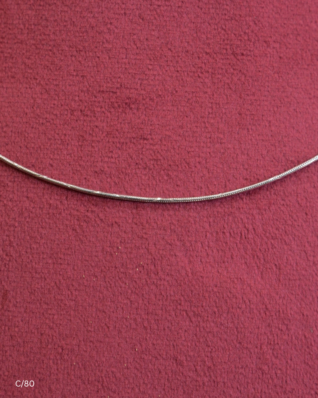 Sleek Minimalist Snake Chain Necklace | SKU: C/80