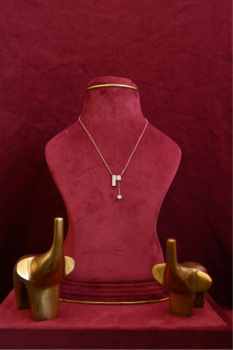 Diamond Light weight Necklace