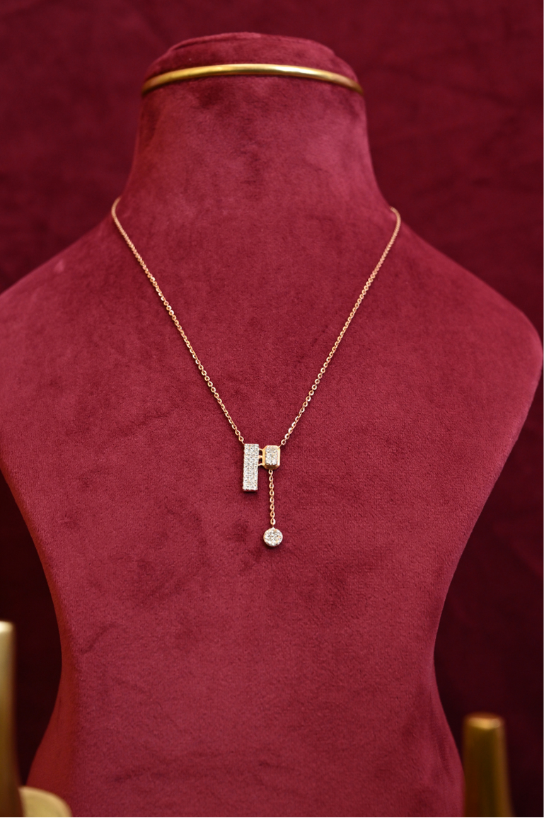 Diamond Light weight Necklace