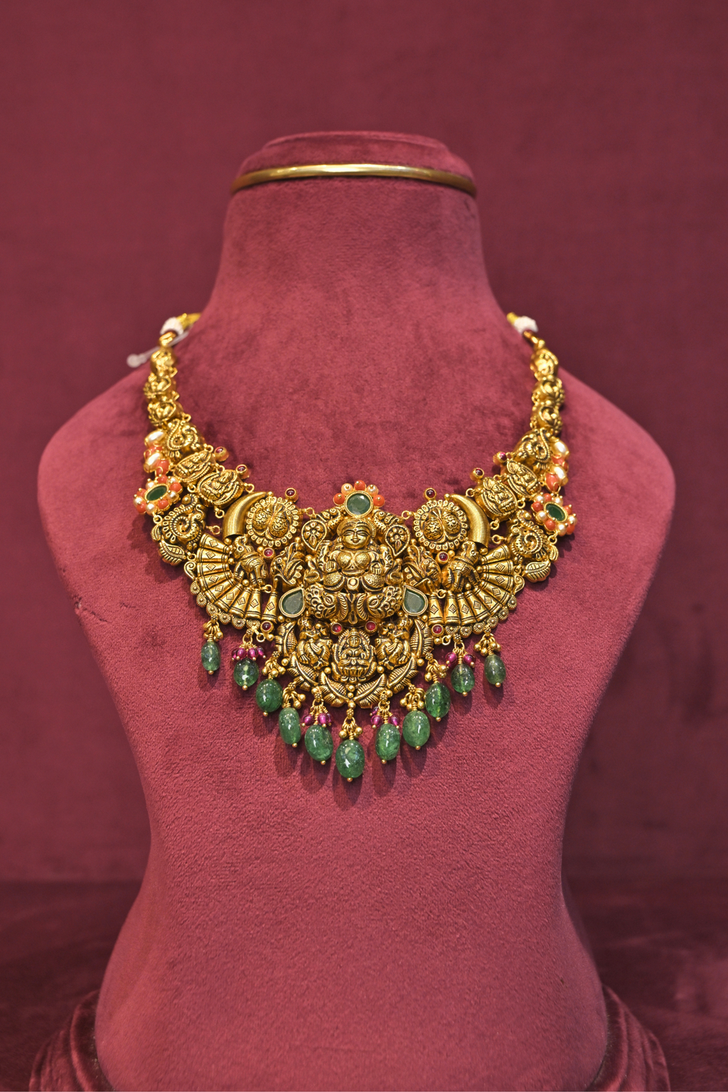 Mahalakshmi Royal Temple Choker Necklace