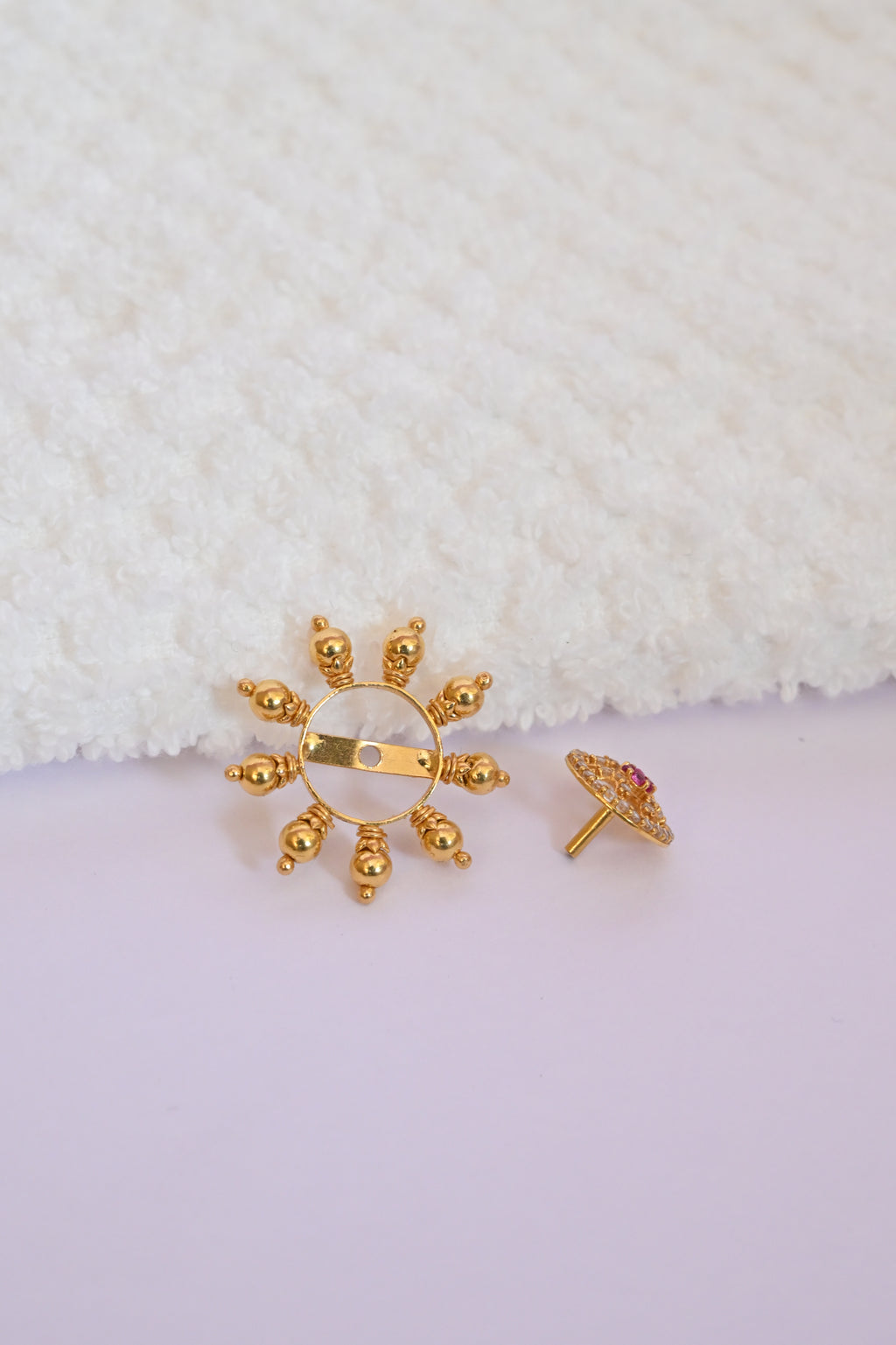 Chakram Gold Earring Frames