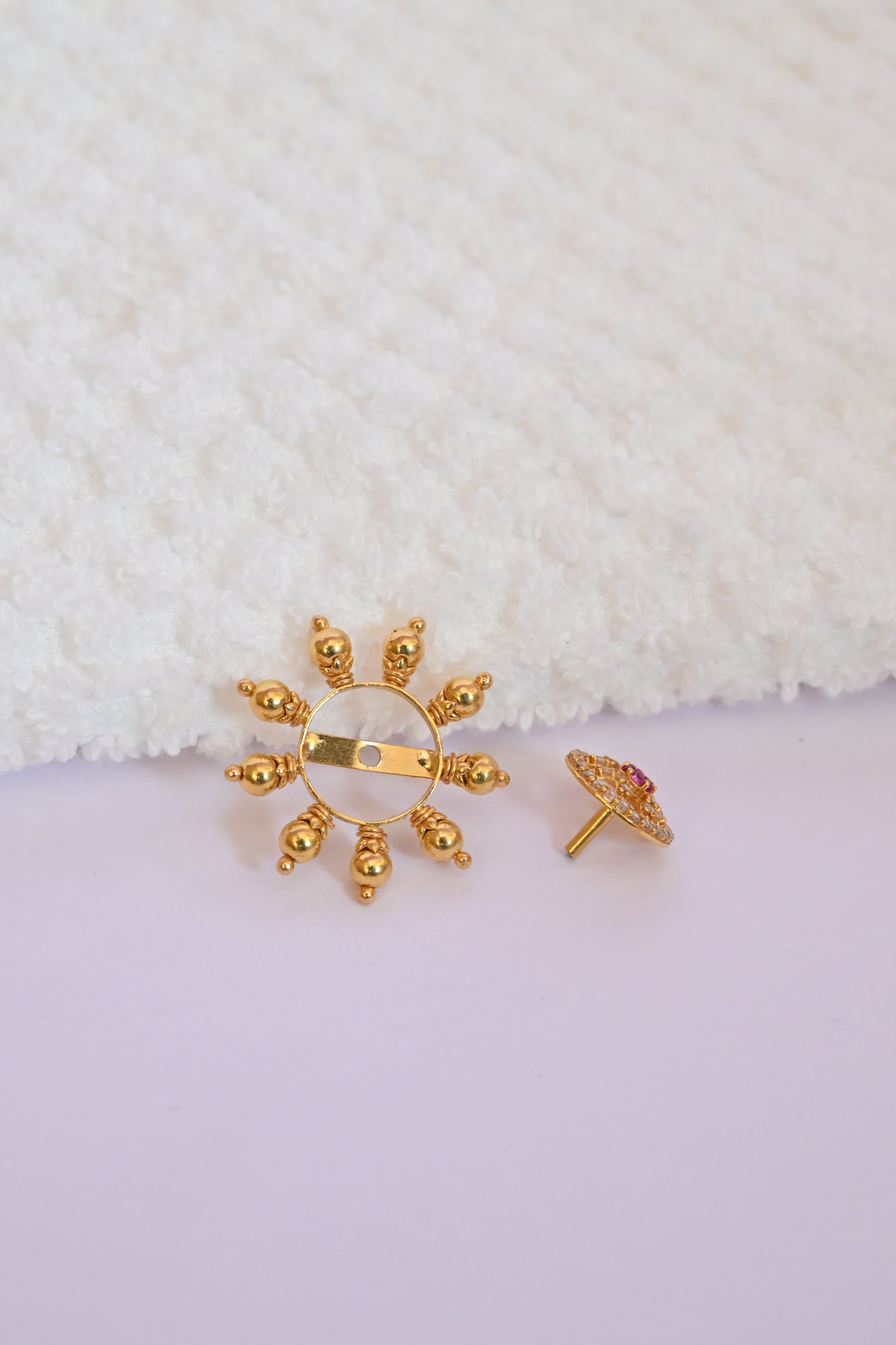 Chakram Gold Earring Frames