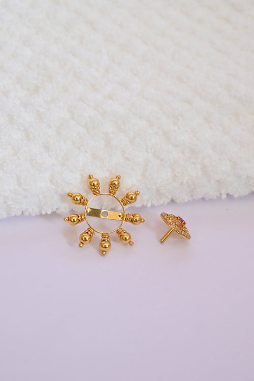 Chakram Gold Earring Frames