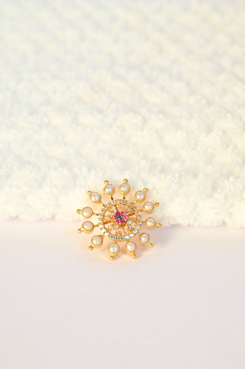 Pearl Gold Earring Frames