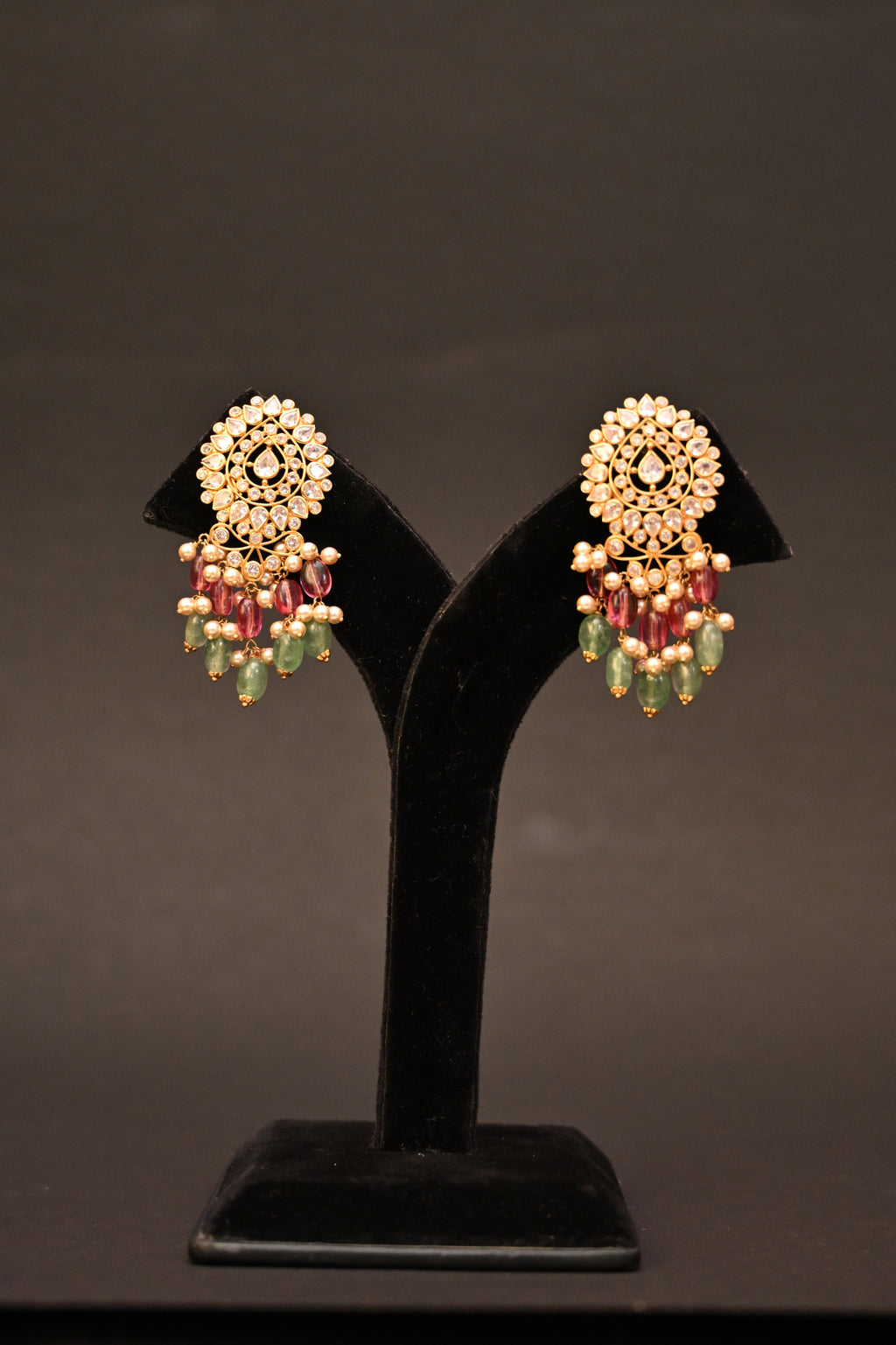 Kundan Drop Earrings