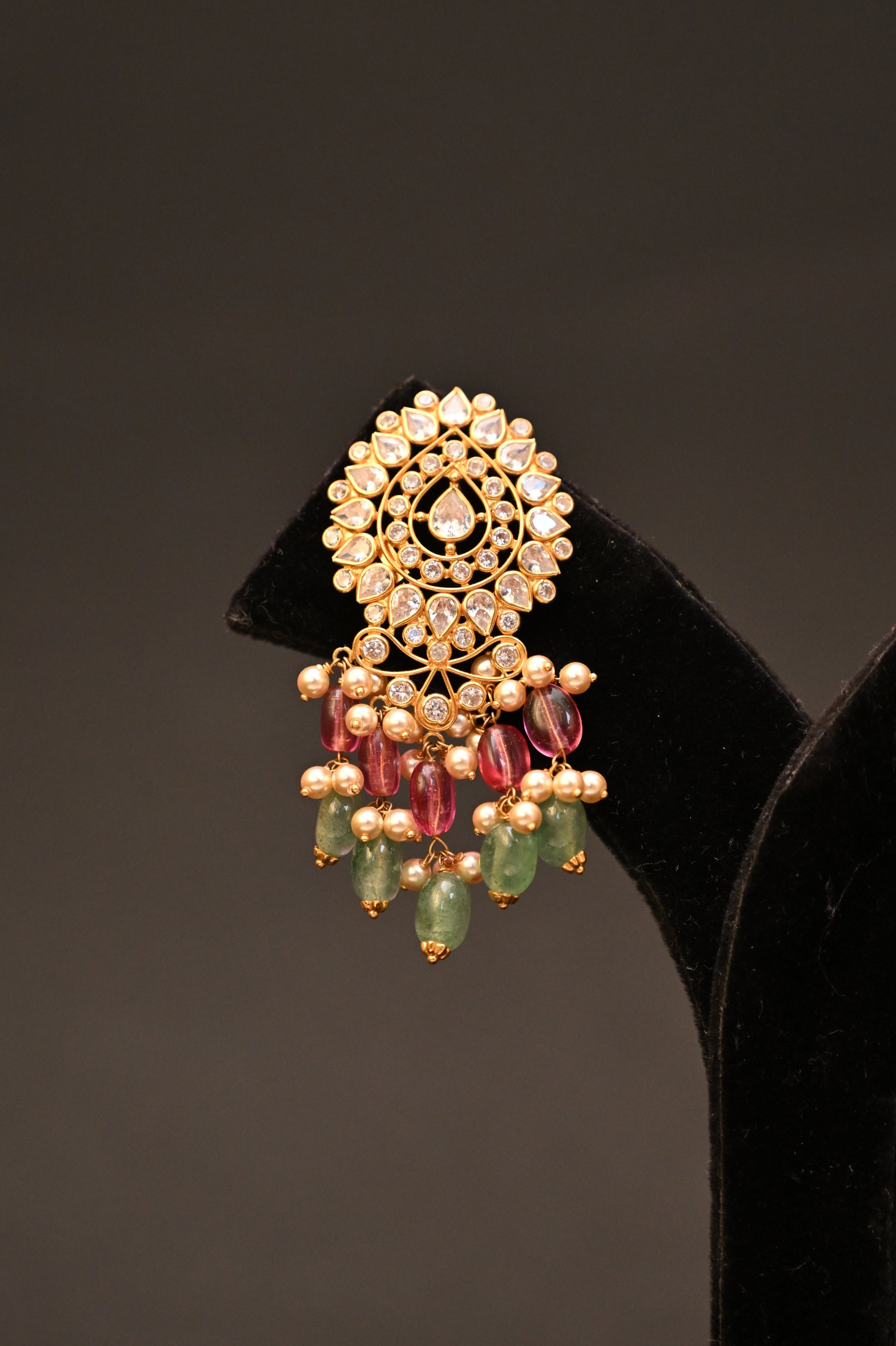 Kundan Drop Earrings