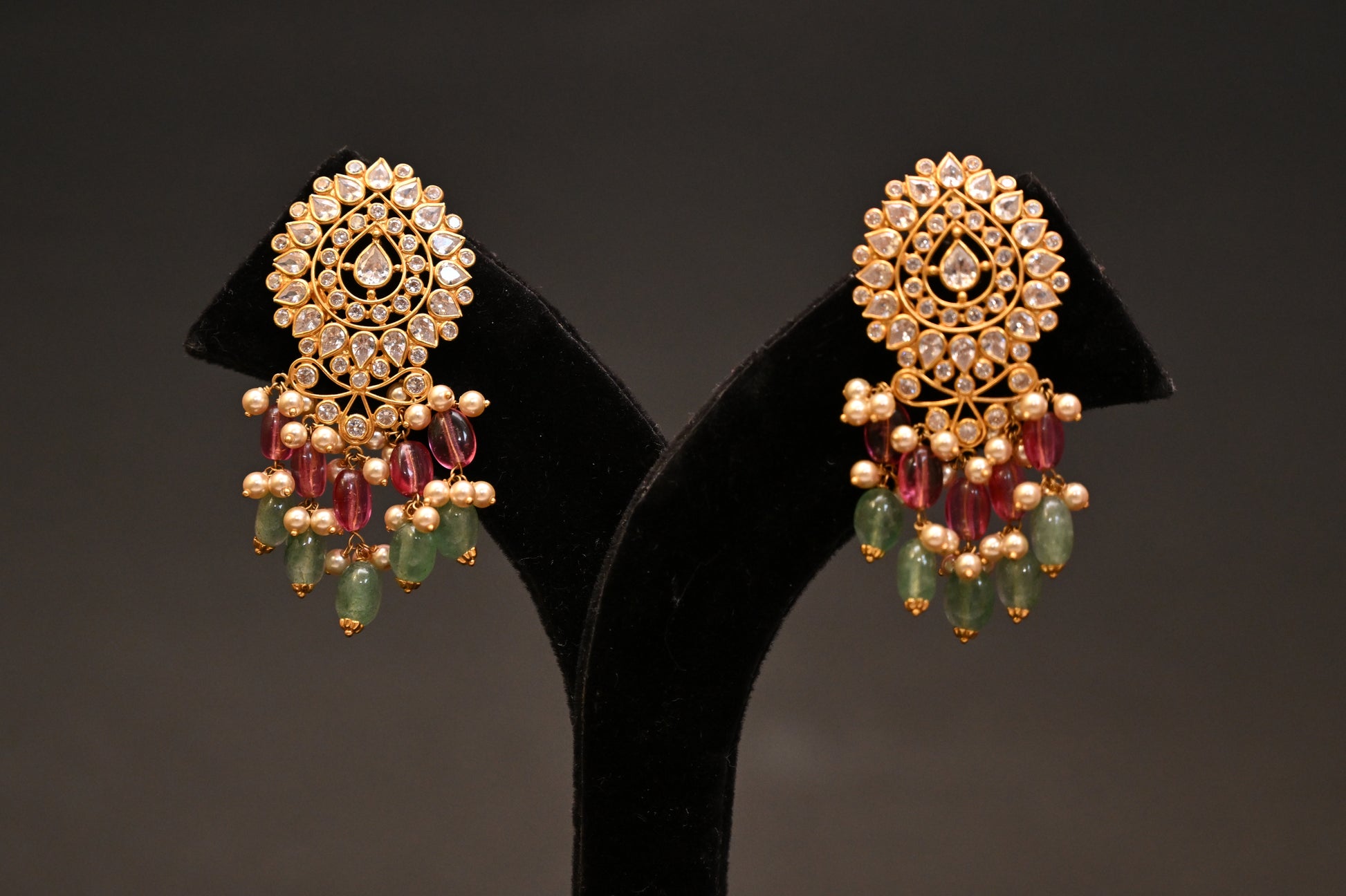 Kundan Drop Earrings