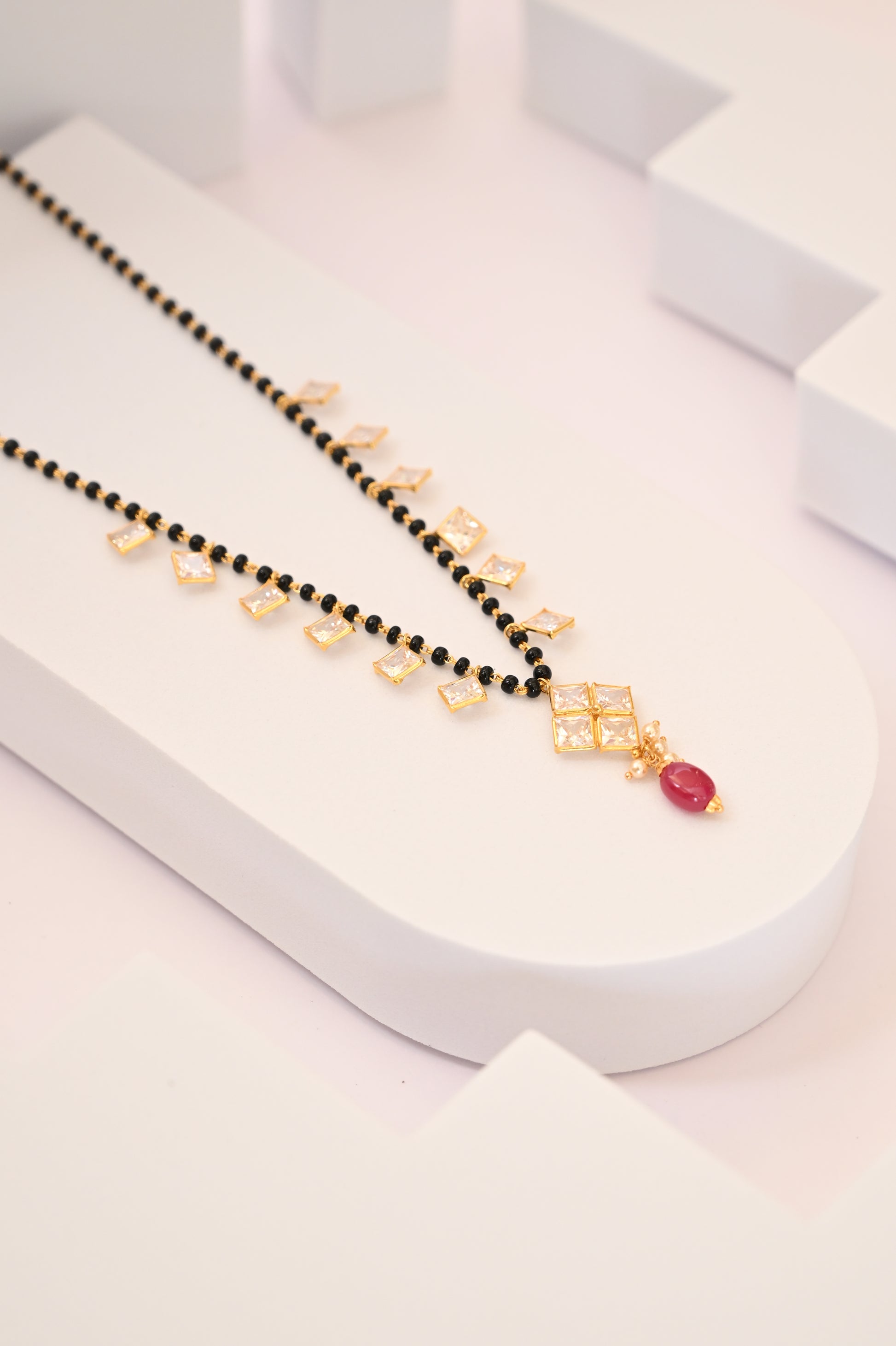 Mangalsutra with Stone tassels