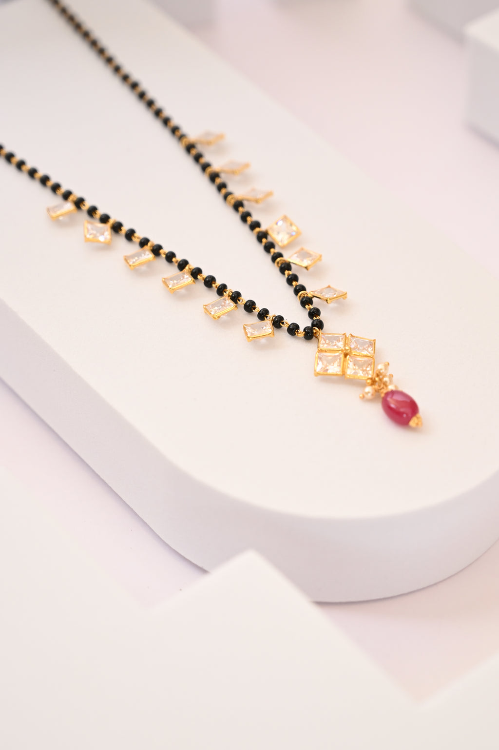 Mangalsutra with Stone tassels