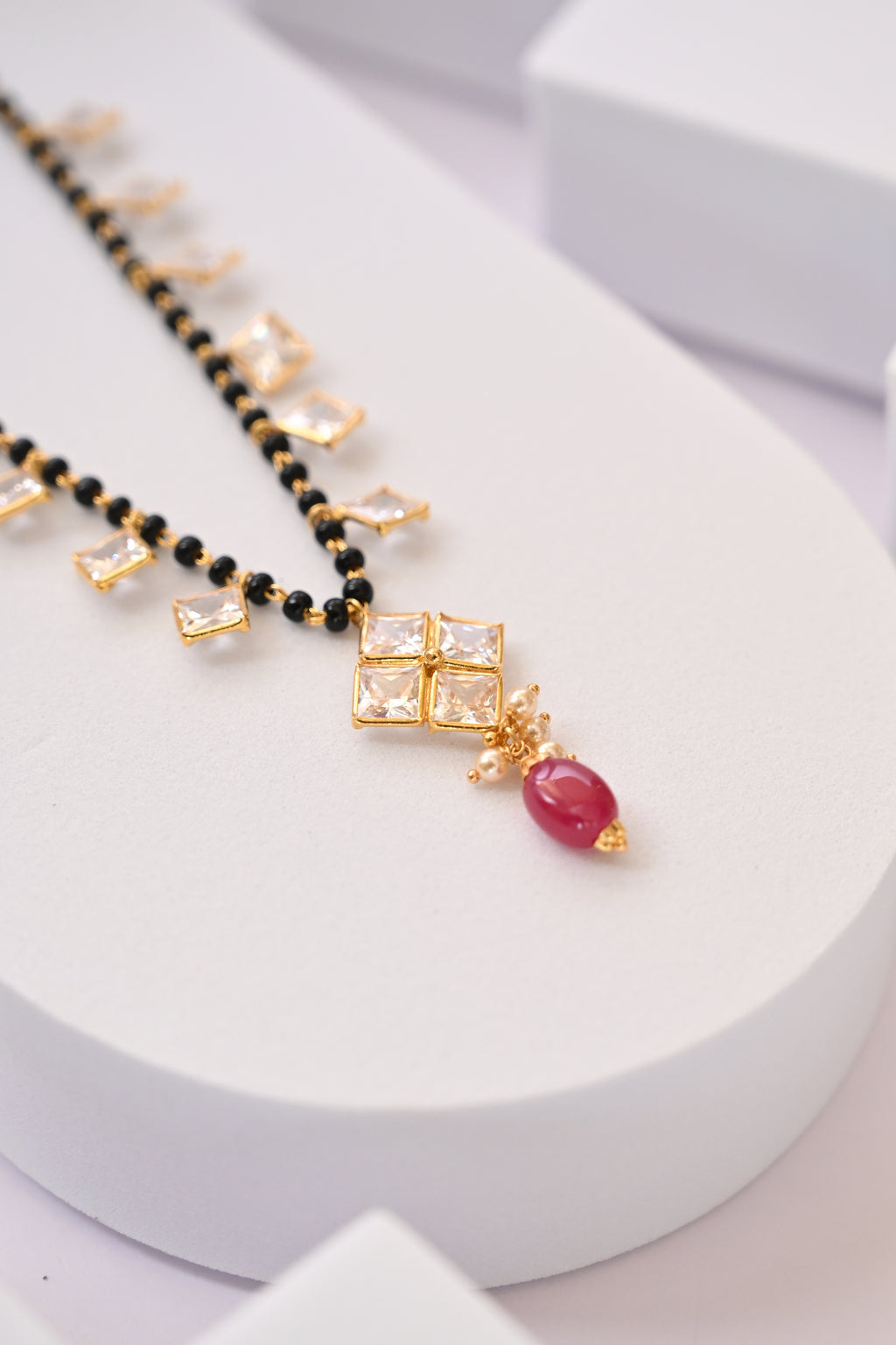 Mangalsutra with Stone tassels