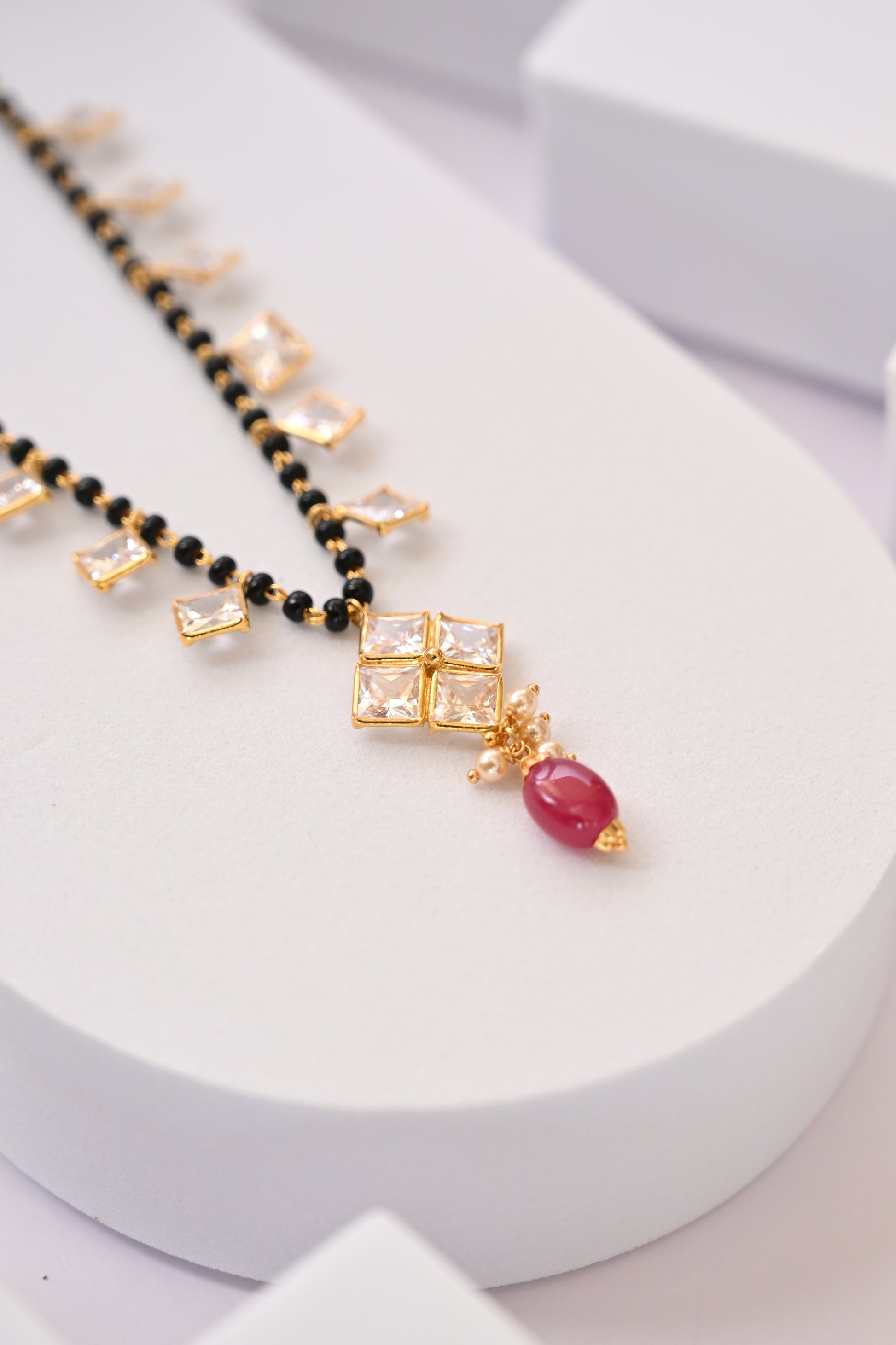 Mangalsutra with Stone tassels