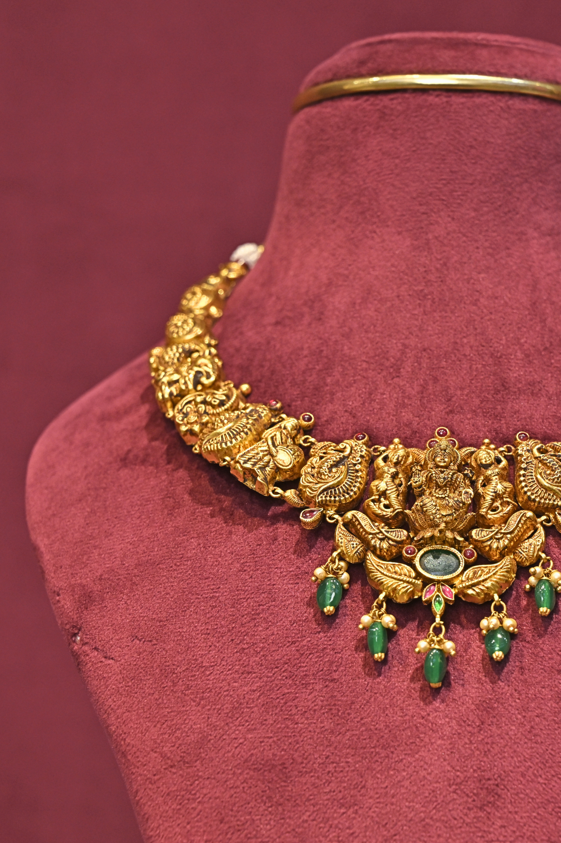 Lakshmi Heritage Temple Choker Necklace