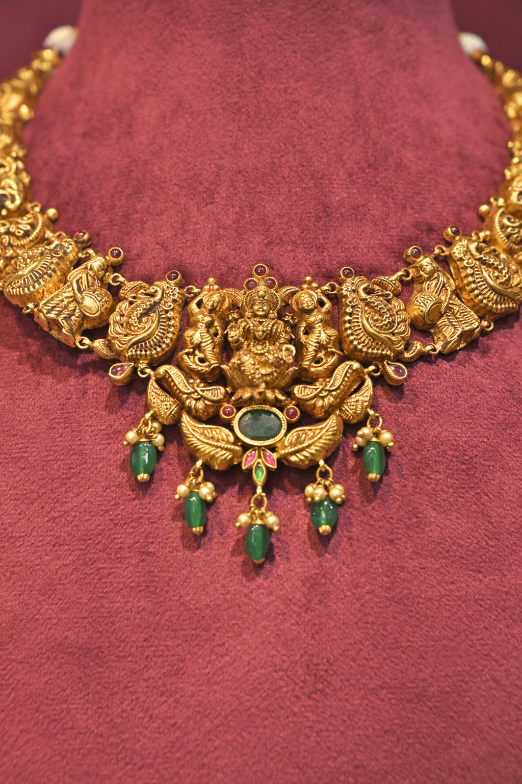 Lakshmi Heritage Temple Choker Necklace