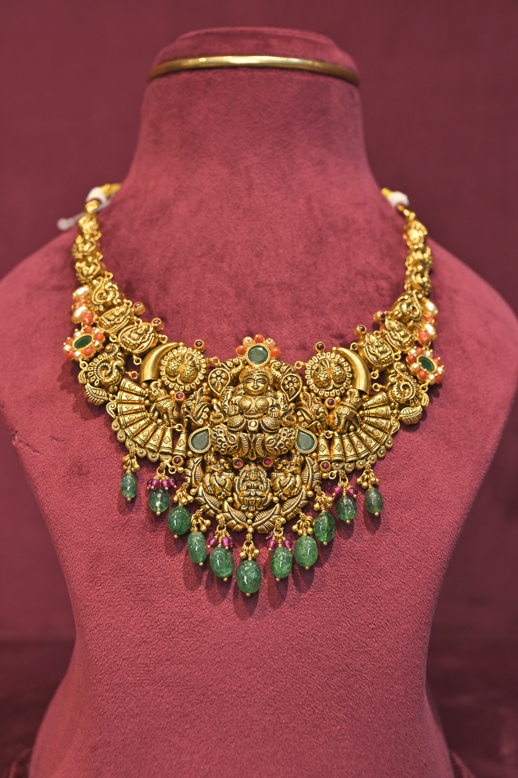 Mahalakshmi Royal Temple Choker Necklace