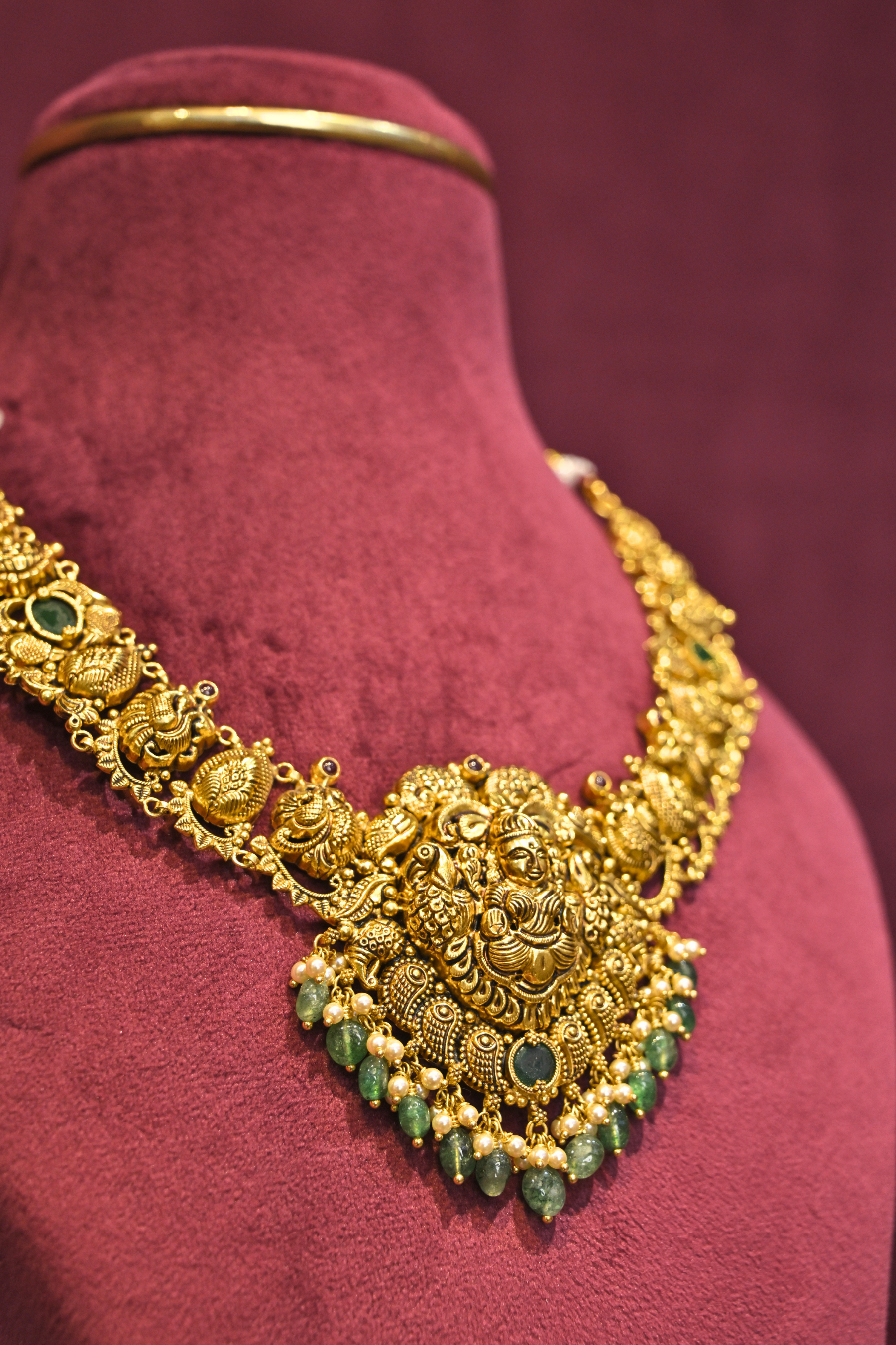 Mahalakshmi Heritage Temple Necklace